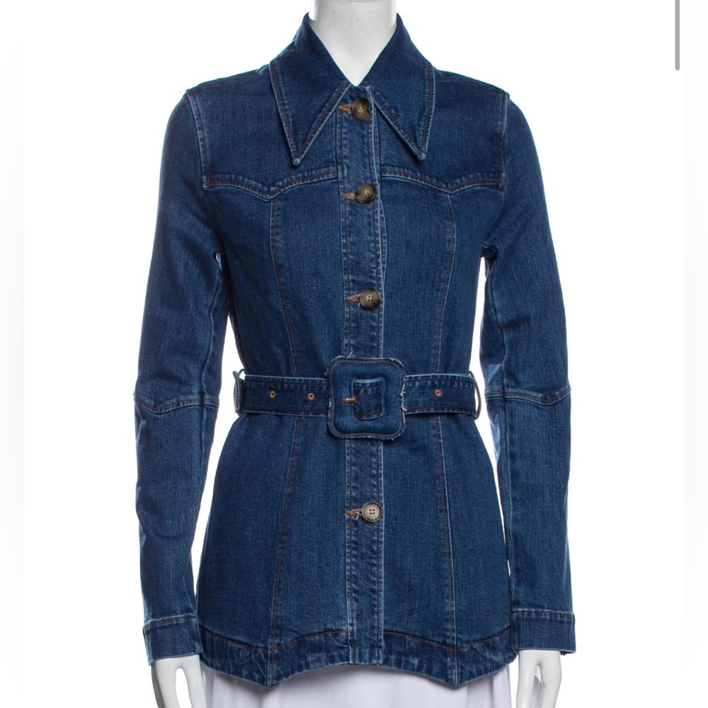Rejina Pyo denim jacket size UK8/US4 (small)